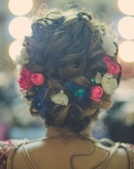 curl bridal hairstyle