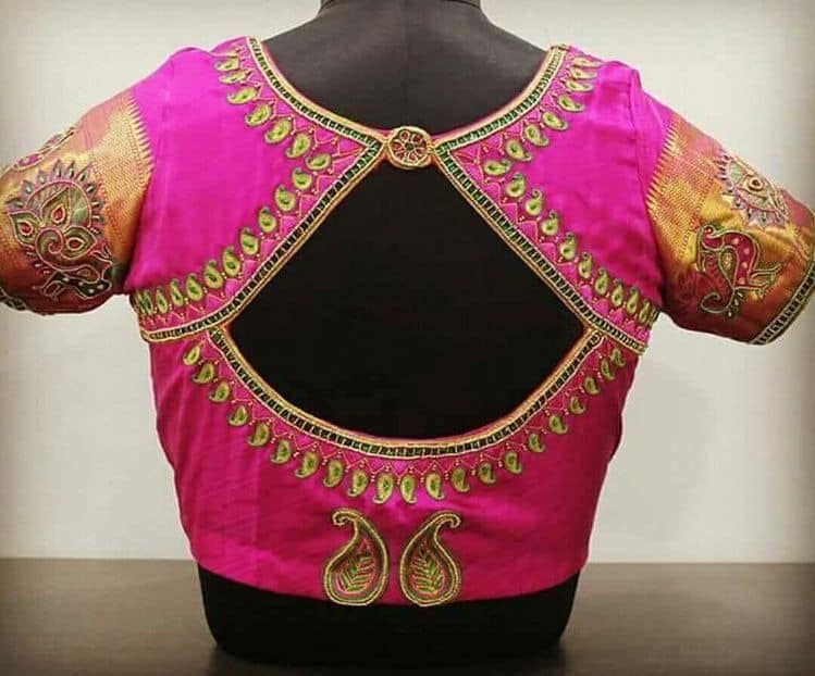 traditional blouse design