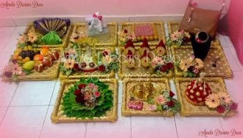 Engagement Trays Decoration By - Amala Dreams Resources